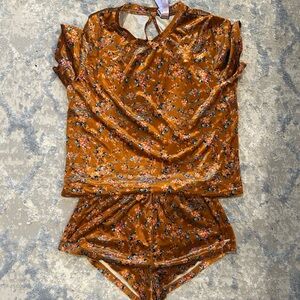 Savage X FENTY velvet pajamas